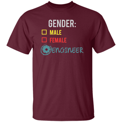 Engineer Gender, Fluid Nonbinary, Not Male Or Female, I Am Engineer Unisex T-Shirt