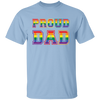 Proud Dad, Lgbt Dad, Proud Lgbt, Lgbt Pride, Gay Dad Unisex T-Shirt