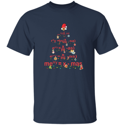 Merry Xmas, Merry Christ-math, Christmas Tree Unisex T-Shirt