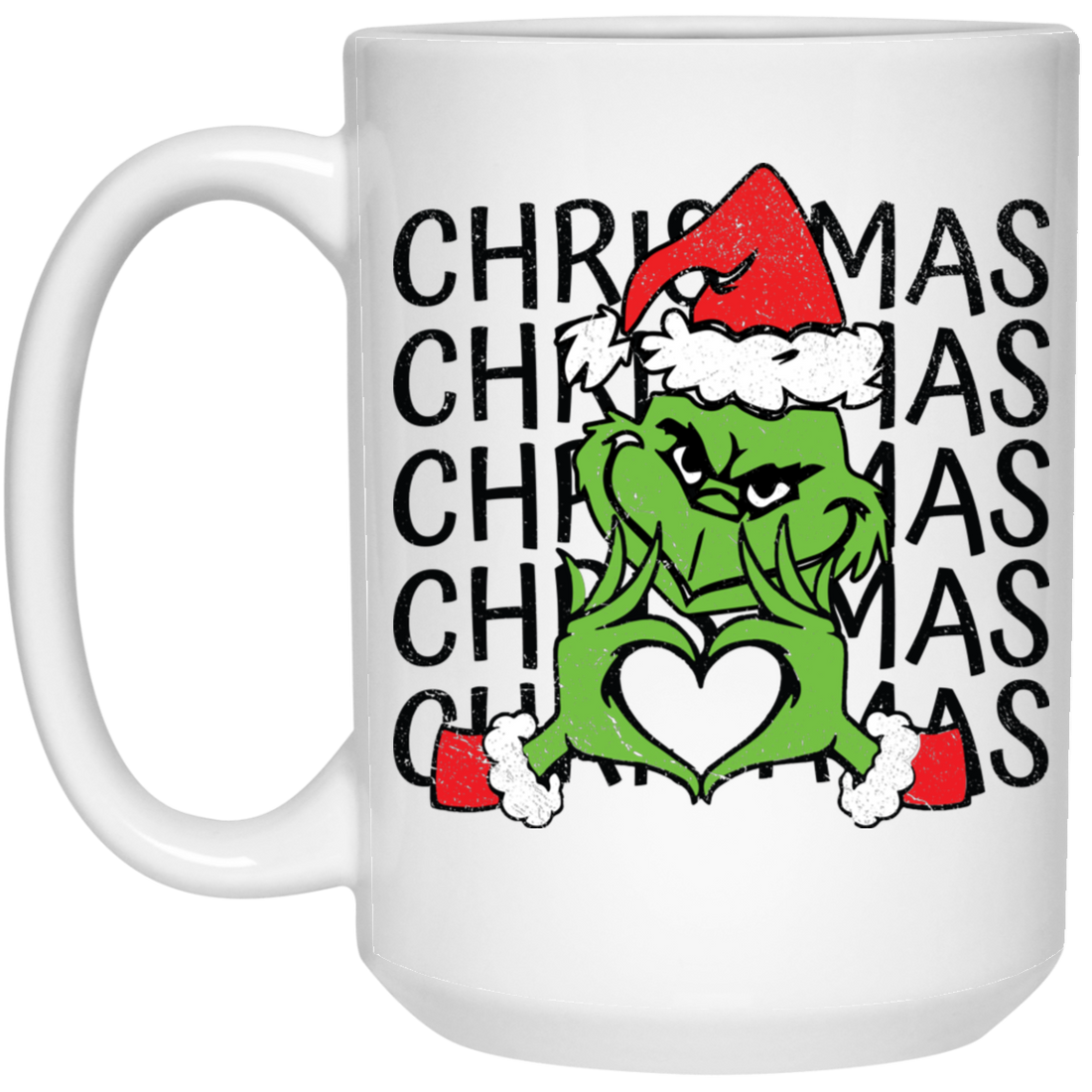 Grinchmas, Grinch Christmas, Green Grinch, Merry Christmas, Trendy Christmas White Mug