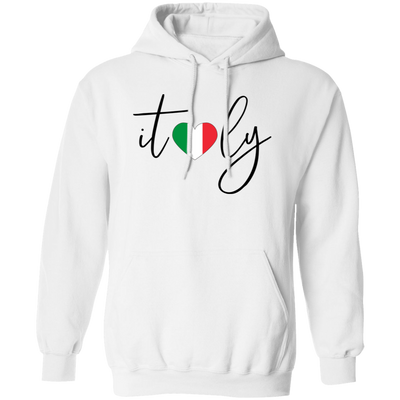 Italy With Love, Love Italy, Italy Respect, Italy Travel Pullover Hoodie