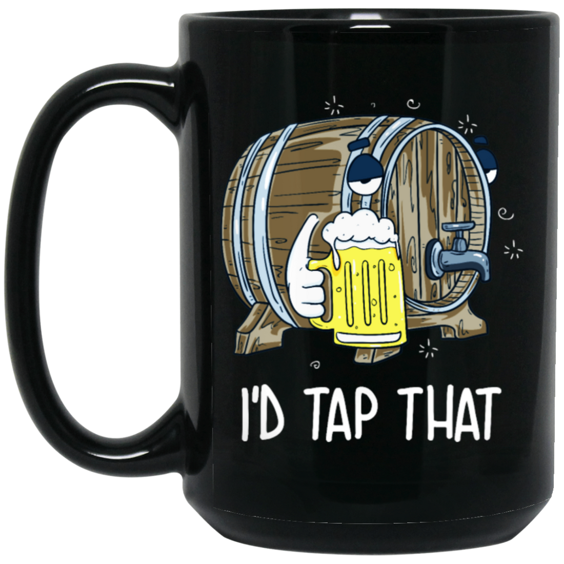 Craft Beer, Beer Keg, Beer Oktoberfest, I Would Tap That, Best Beer Gift Black Mug