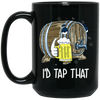 Craft Beer, Beer Keg, Beer Oktoberfest, I Would Tap That, Best Beer Gift Black Mug