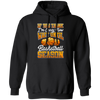 Crazy Basketball Season, Really Love Basketball, Love Basketball Season Pullover Hoodie