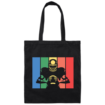 Retro American Football, Love Football, Best Of Sport In America Canvas Tote Bag