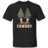 Christmas Tree, Christmas Cowboy, Cowboy, Merry Christmas Unisex T-Shirt