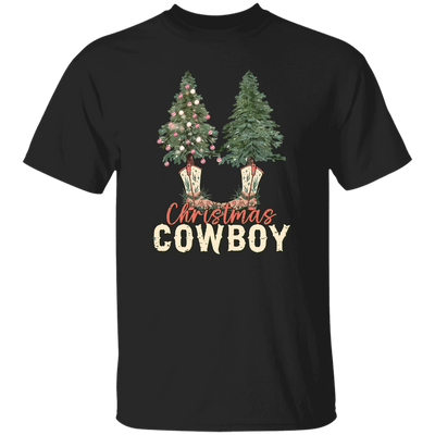 Christmas Tree, Christmas Cowboy, Cowboy, Merry Christmas Unisex T-Shirt