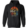 Vintage 1990, 1990 Birthday, 1990 Limited Edition, 1990 Retro Pullover Hoodie