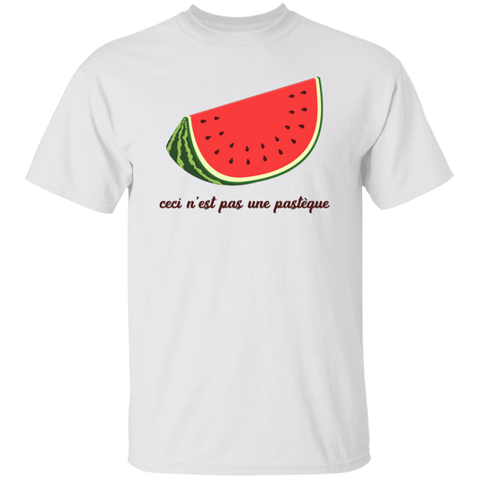 Ceci N'est Pas Une Pasteque, This Is A Watermelon Unisex T-Shirt