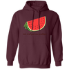 Ceci N'est Pas Une Pasteque, This Is A Watermelon Pullover Hoodie