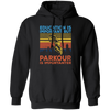 Education Is Important But Parkour Is Importanter, Retro Parkour Pullover Hoodie