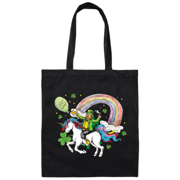 St Patrick's Day Unicorn Lovers Canvas Tote Bag