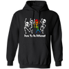 Lgbt Skeleton, Dare To Be Different, LGBT Pride, LGBTQ+ Pullover Hoodie