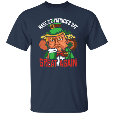 Best Trump In America, Make Patrick Day Great Again, love Shamrock Unisex T-Shirt