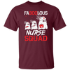 Faboolous Nurse Squad, Boo Ghost Nurse, Nurse Squad Halloween, Trendy Halloween Unisex T-Shirt