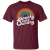 Spooky, Scary, Sunday, Rainbow Spooky, Retro Scary Sunday Unisex T-Shirt