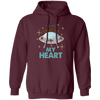 UFO Here, You Have Abducted My Heart, Best Gift For Couple, UFO Lover Pullover Hoodie