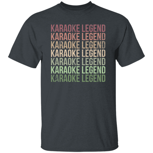 Karaoke Legend, Love To Karaoke, Retro Karaoke Design Unisex T-Shirt