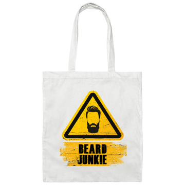 Beard Junkie Bearded Man Beard Grooming Shave Gift Canvas Tote Bag