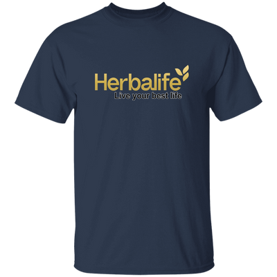 Herbalife New Logo Luxury Style T-Shirt, Gold Herbalife Shirts, Life Your Best Life Shirts