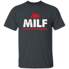 Milf, Man I Love Farming, Retro Farmer, Tractor Driver Unisex T-Shirt