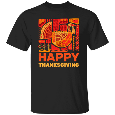 Give Thanks, Happy Thanksgiving Day, Love Thanksgiving, Best Retro Unisex T-Shirt