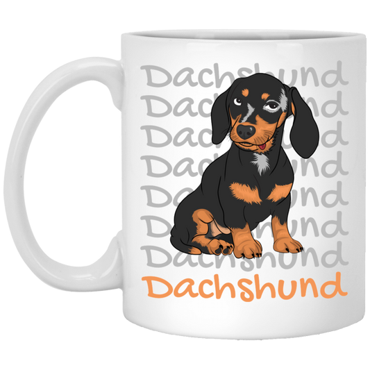 Dachshund Dog, Best Dog Ever, Dachshund Lover White Mug