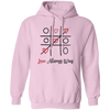 Love Always Wins, Love Gomoku, Valentine Gomoku Pullover Hoodie