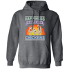 Happiness Is Being With Chickens Chicken Funny In Thanks Giving Pullover Hoodie