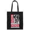 Pastor Because Devil Stomping Ninja Is Not An Official Job Tittle Canvas Tote Bag