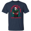 The Season To Be Jolly, Merry Christmas, Trendy Christmas, Skeleton Santa Unisex T-Shirt