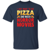 I Just Want To Eat Pizza And Watch Horror Movies, Horror Film, Halloween Party Unisex T-Shirt