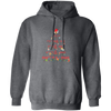 Merry Xmas, Merry Christ-math, Christmas Tree Pullover Hoodie