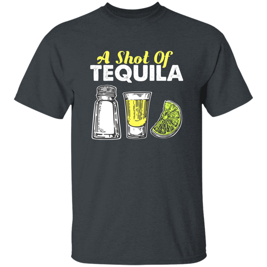 A Shot Of Tequila, The Three Amigos, Lime And Salt Unisex T-Shirt