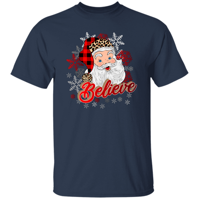 I Believe In You, Christmas Snowflake, Santa Claus, Merry Christmas, Trendy Christmas Unisex T-Shirt