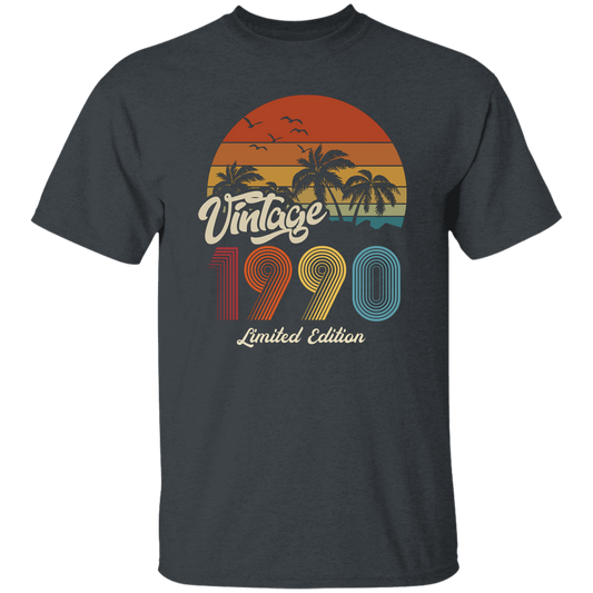Vintage 1990, 1990 Birthday, 1990 Limited Edition, 1990 Retro Unisex T-Shirt