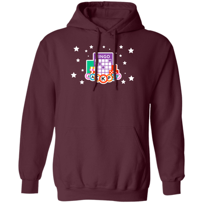 Jackpot Prize, Bingo Jackpot, Bingo Game, Lucky Gift Pullover Hoodie