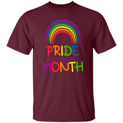 LGBT Gift, Pride Month, Love Is Love, LGBT Rainbow Unisex T-Shirt