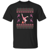 Pinky Santa, Hip Hop Santa, Santa Breakdance, Xmas Pattern, Merry Christmas, Trendy Christmas Unisex T-Shirt