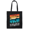 Retro Bird Gift, The Birds Work For The Bourgeoisie 1986, Love Birds Canvas Tote Bag