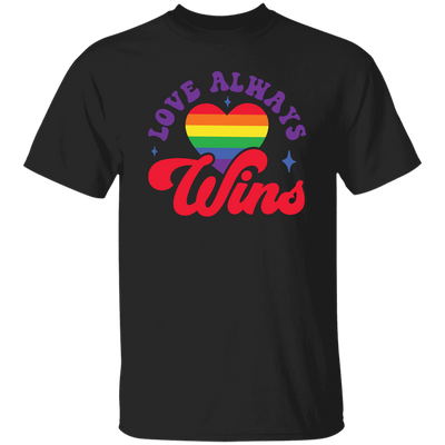 Love Always Wins, LGBT Gift, Pride's Day, Respect LGBT Unisex T-Shirt