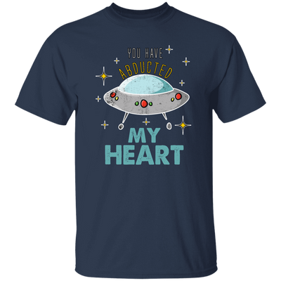 UFO Here, You Have Abducted My Heart, Best Gift For Couple, UFO Lover Unisex T-Shirt