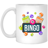 Come For Bingo Game, Love Bingo Game, Lucky Game White Mug