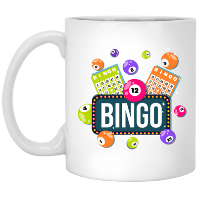 Come For Bingo Game, Love Bingo Game, Lucky Game White Mug