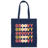 Groovy Kind Of Love The Soul Keeper Groovy Canvas Tote Bag