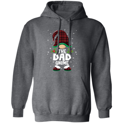 The Dad Gnome Present For Family, Xmas Cute Gnome Lover Pullover Hoodie