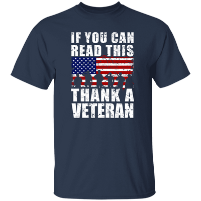 If You Can Read This, Thank A Veteran, I Am A Veteran, Love Vegetable Unisex T-Shirt