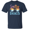 Salty Beach, Summer Vacation, Sunglasses With Sea Unisex T-Shirt