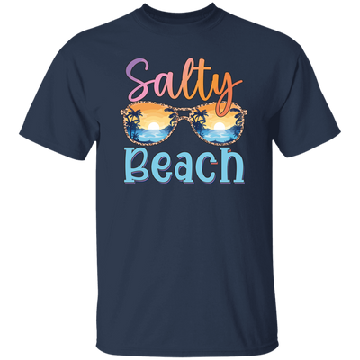 Salty Beach, Summer Vacation, Sunglasses With Sea Unisex T-Shirt