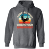 I Poop Breakfast, What's Your Superpower, Retro Chicken Pullover Hoodie